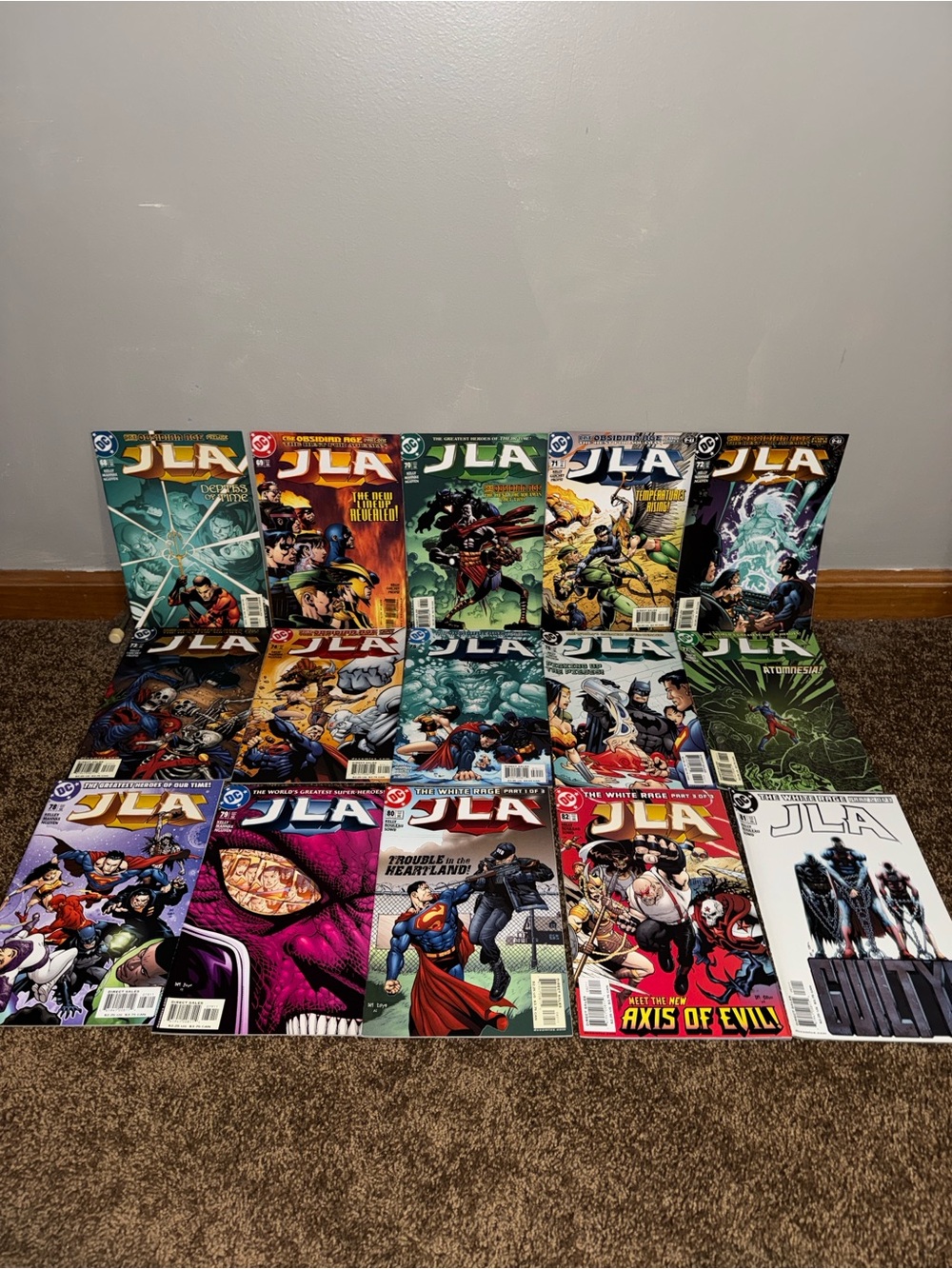 Lot of Justice League of America Comics #69-82